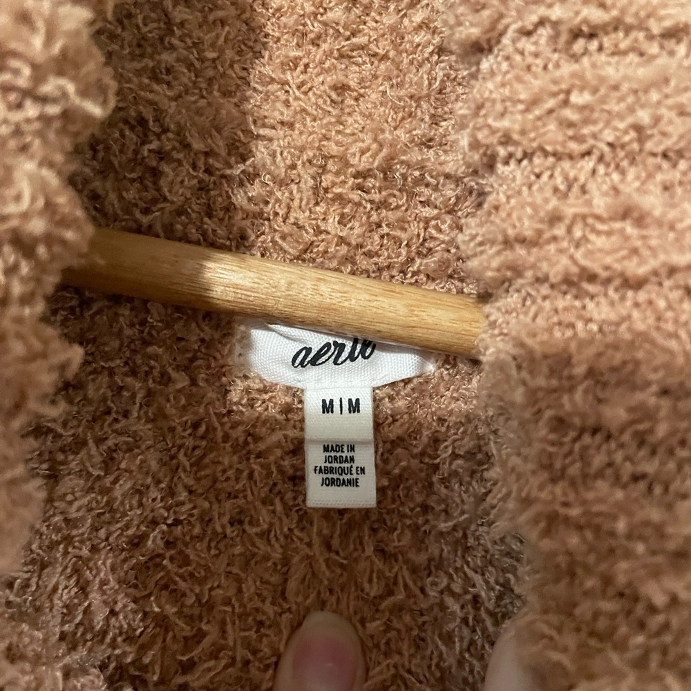 aerie Cozy Teddy High-Waist Lounge Set - Picture 5 of 6